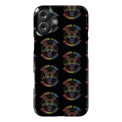 Heathens Against Heteronormativity Phone Case