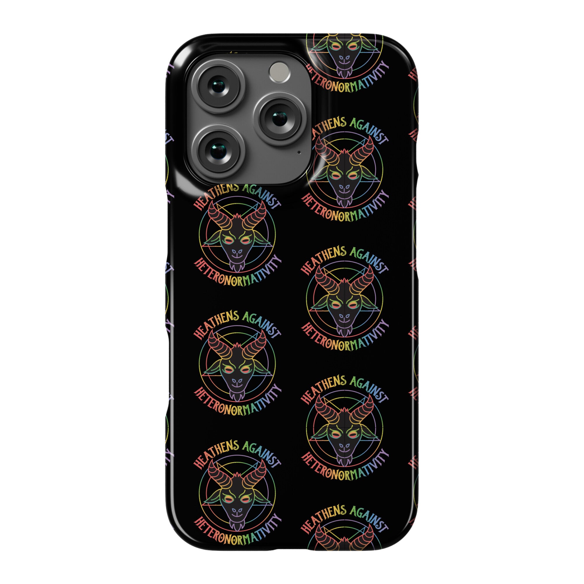 Heathens Against Heteronormativity Phone Case