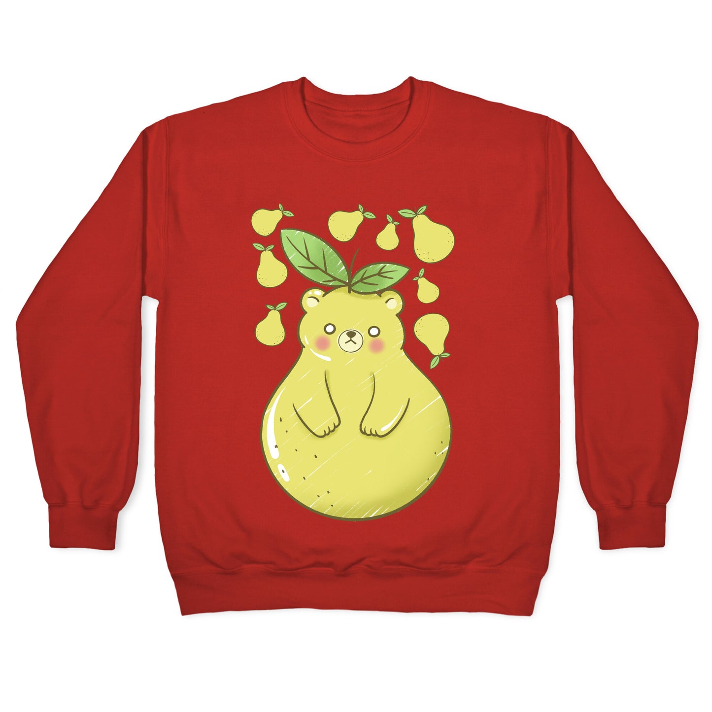 Pear Bear Crewneck Sweatshirt