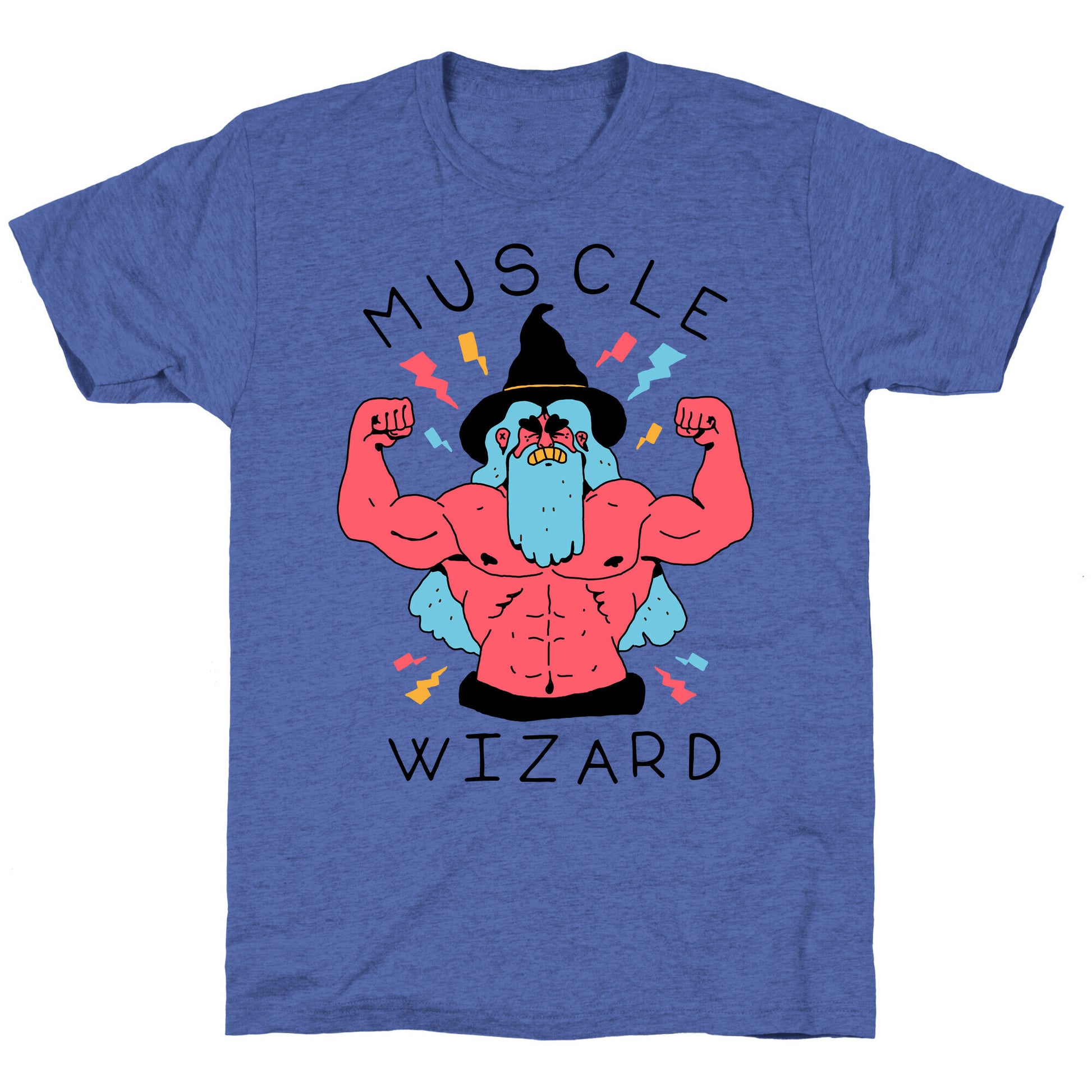 Muscle Wizard Unisex Triblend Tee