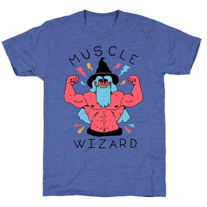 Muscle Wizard Unisex Triblend Tee