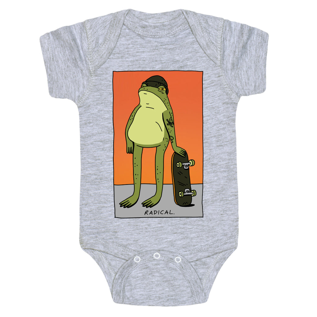 Radical Frog Skater Baby One Piece