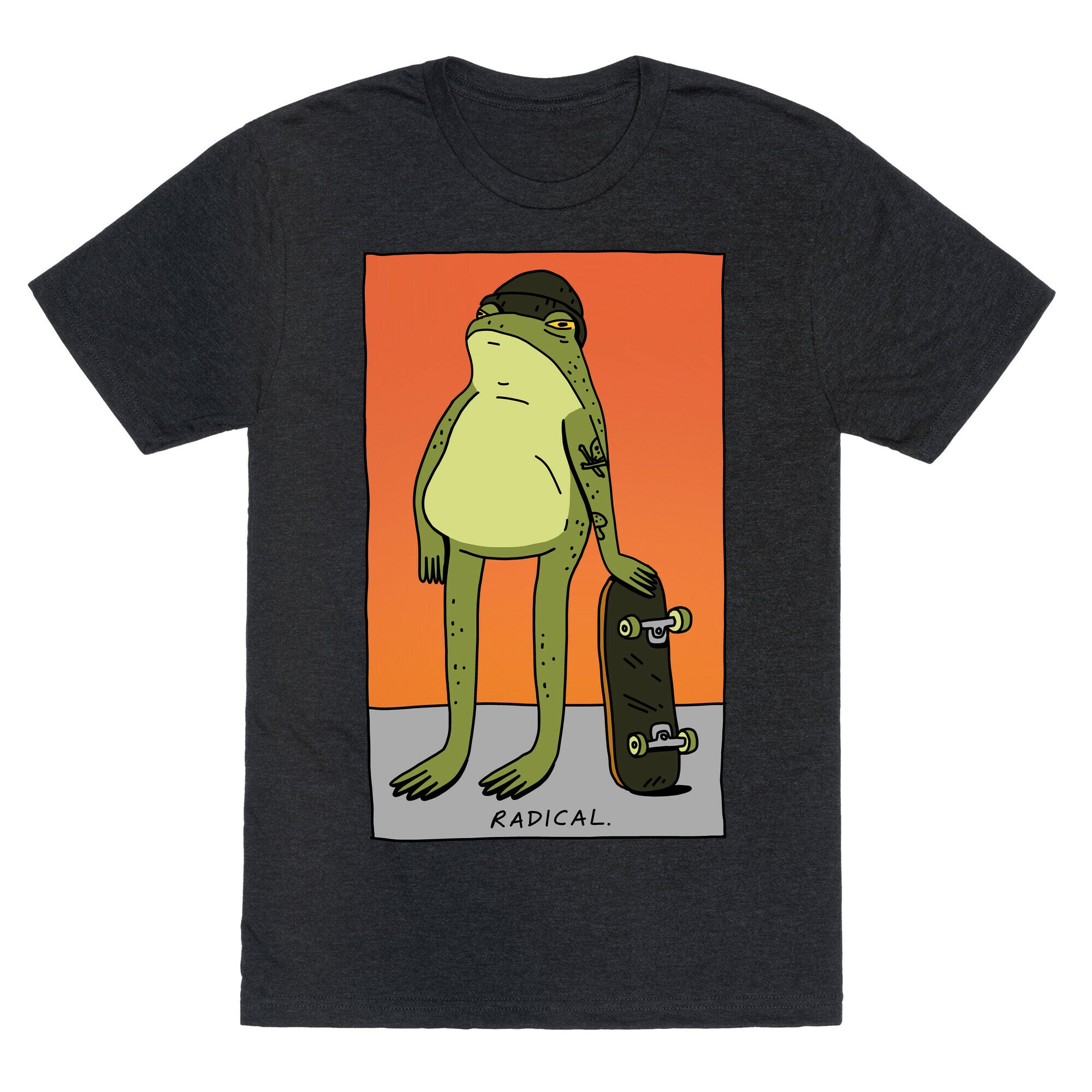 Radical Frog Skater Unisex Triblend Tee