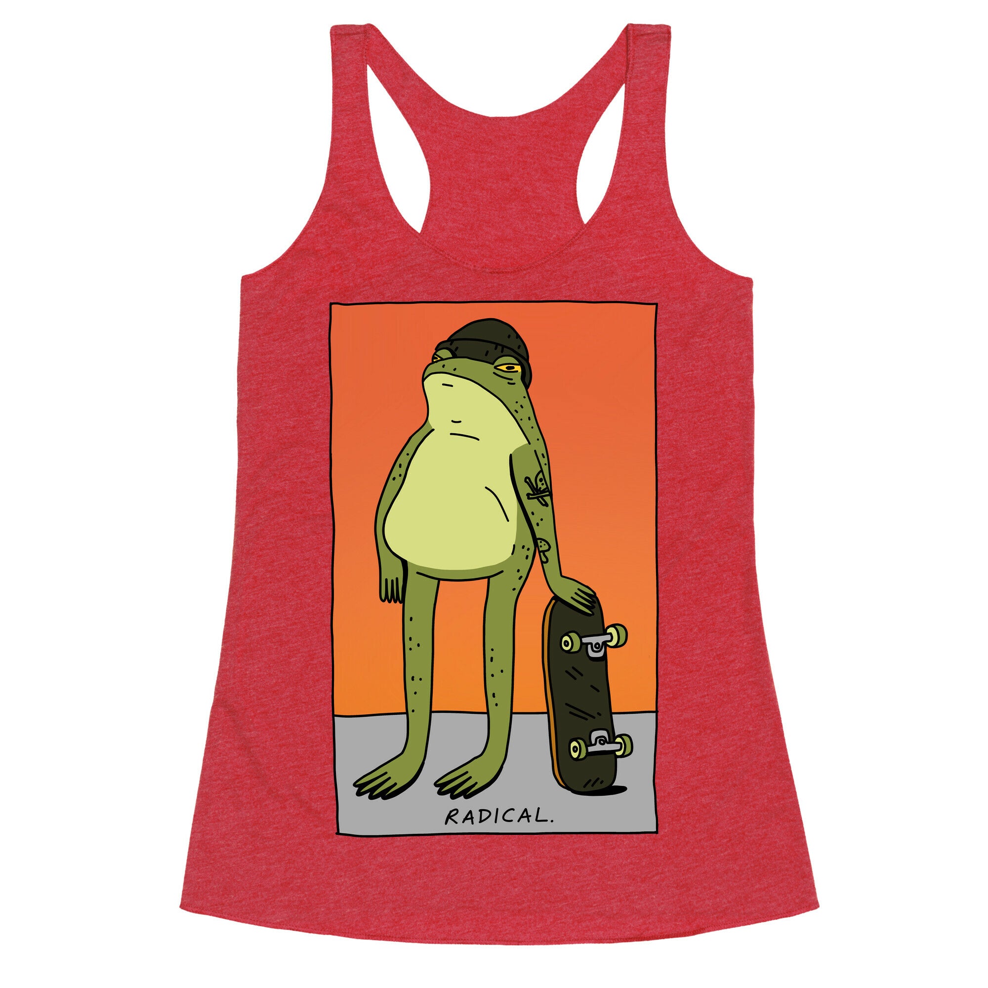 Radical Frog Skater Racerback Tank