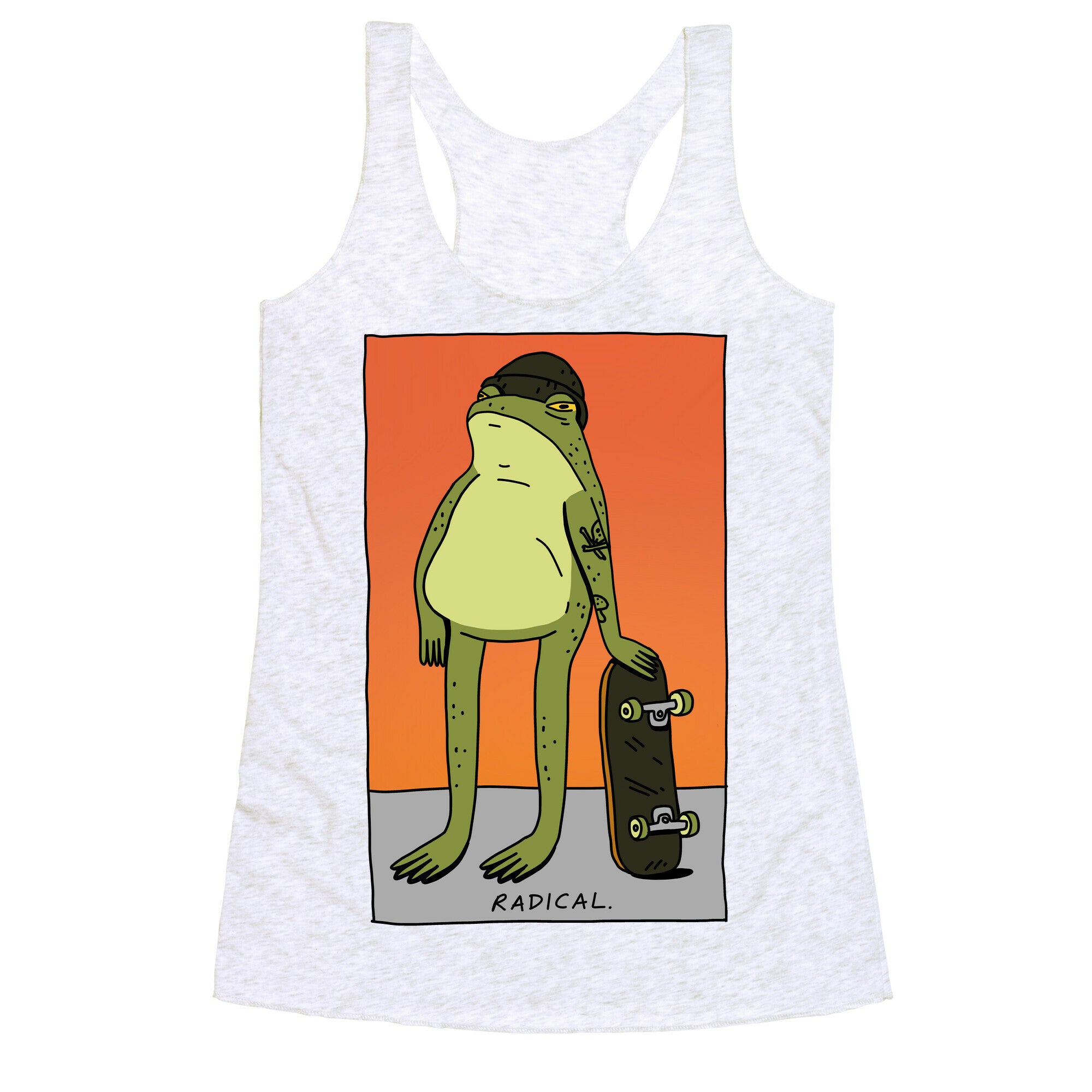 Radical Frog Skater Racerback Tank