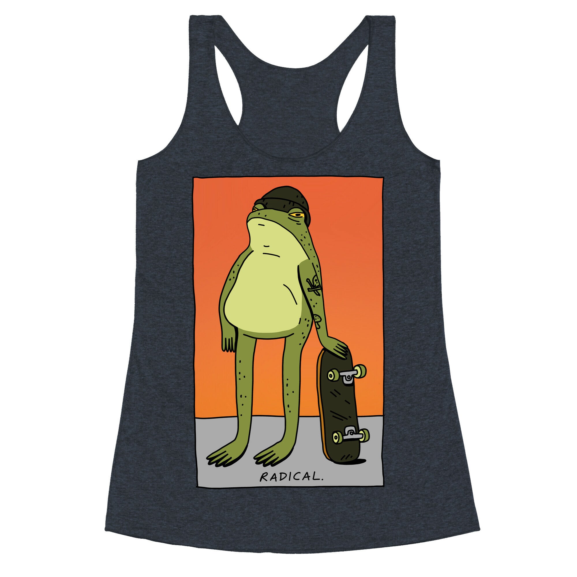Radical Frog Skater Racerback Tank