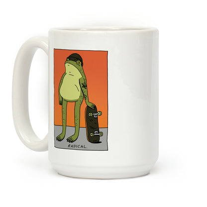 Radical Frog Skater Coffee Mug