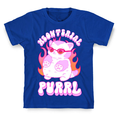 Meowterial Purrl T-Shirt