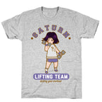 Saturn Lifting Team Parody T-Shirt