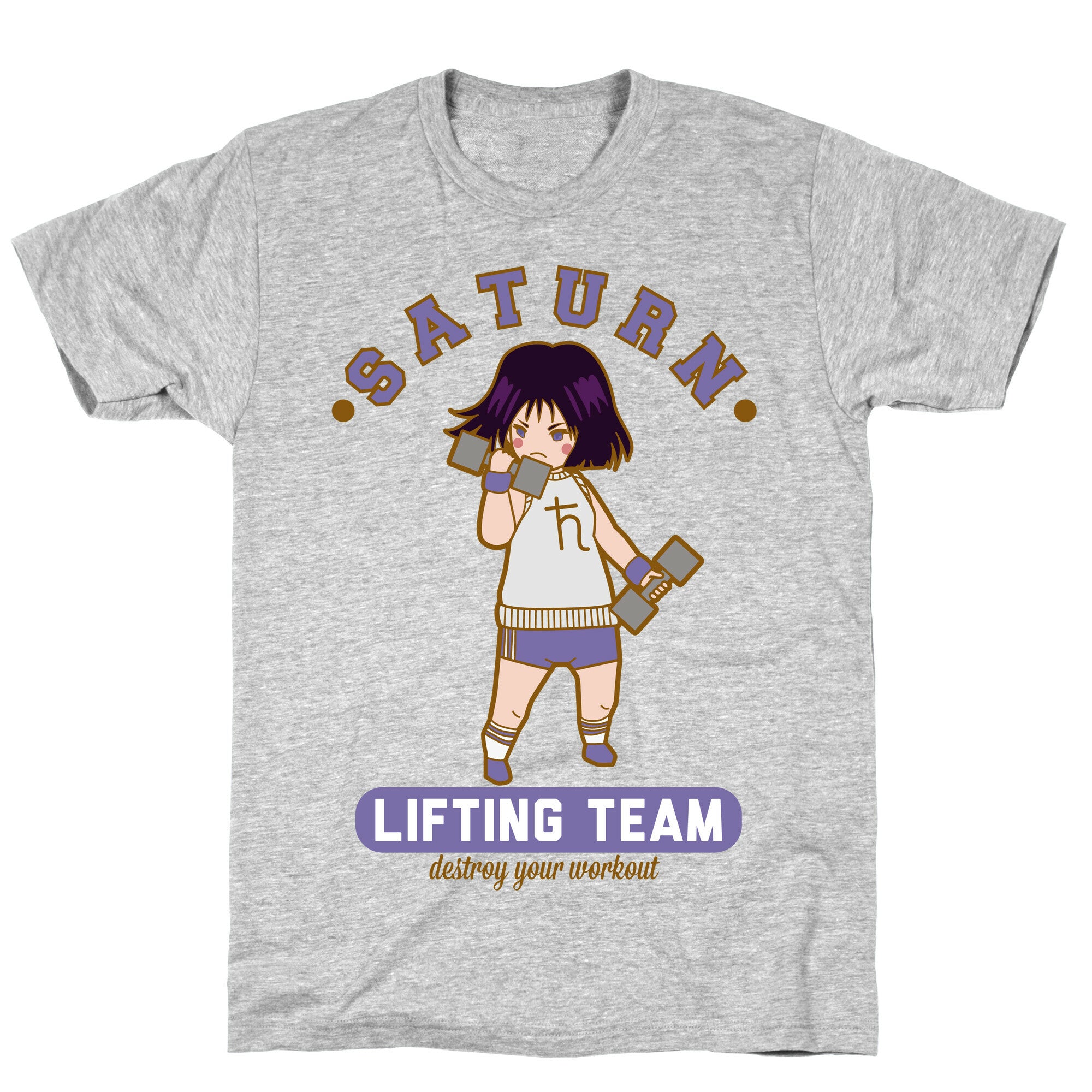 Saturn Lifting Team Parody T-Shirt