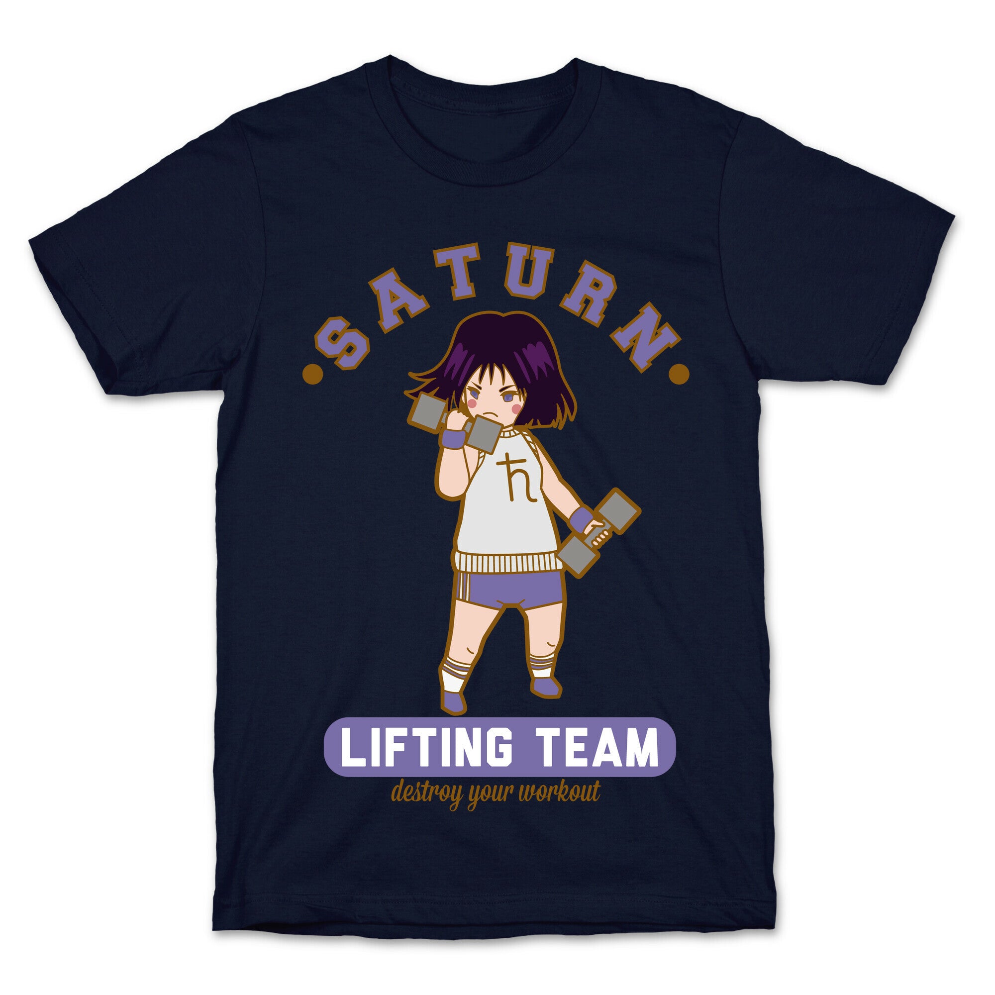 Saturn Lifting Team Parody T-Shirt