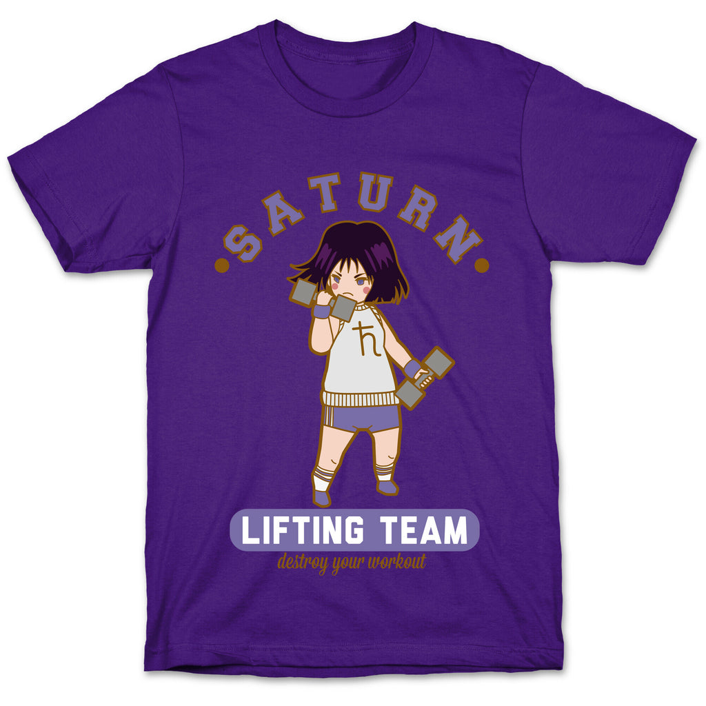 Saturn Lifting Team Parody T-Shirt