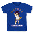 Saturn Lifting Team Parody T-Shirt