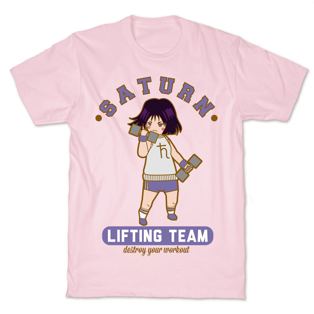 Saturn Lifting Team Parody T-Shirt