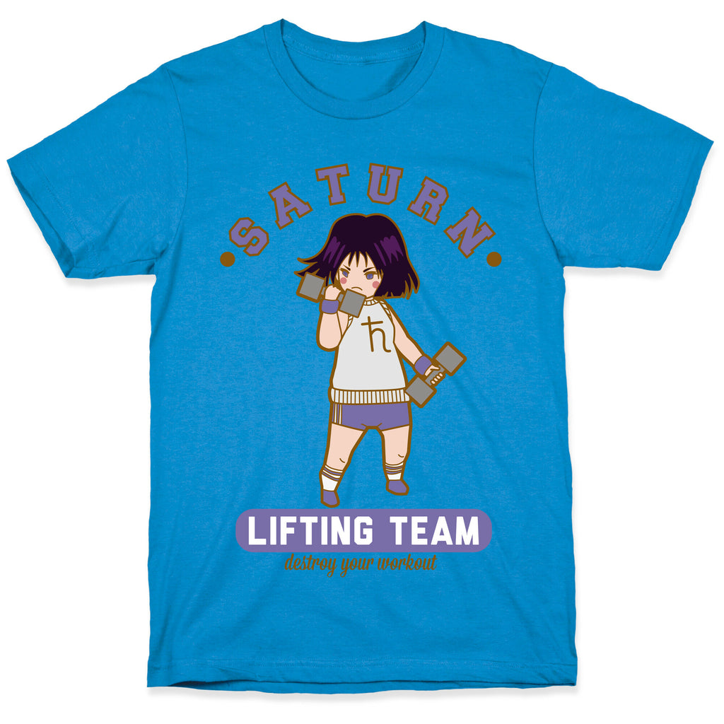Saturn Lifting Team Parody T-Shirt