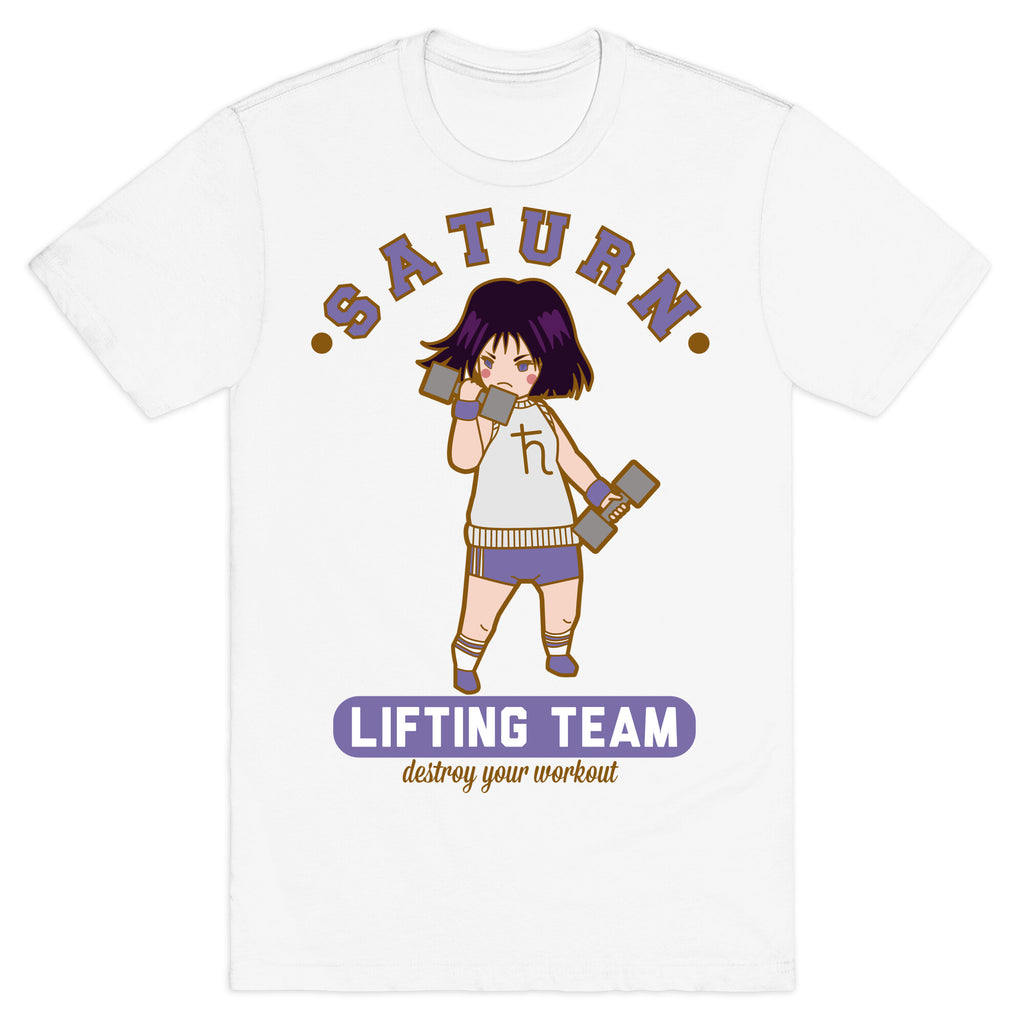 Saturn Lifting Team Parody T-Shirt