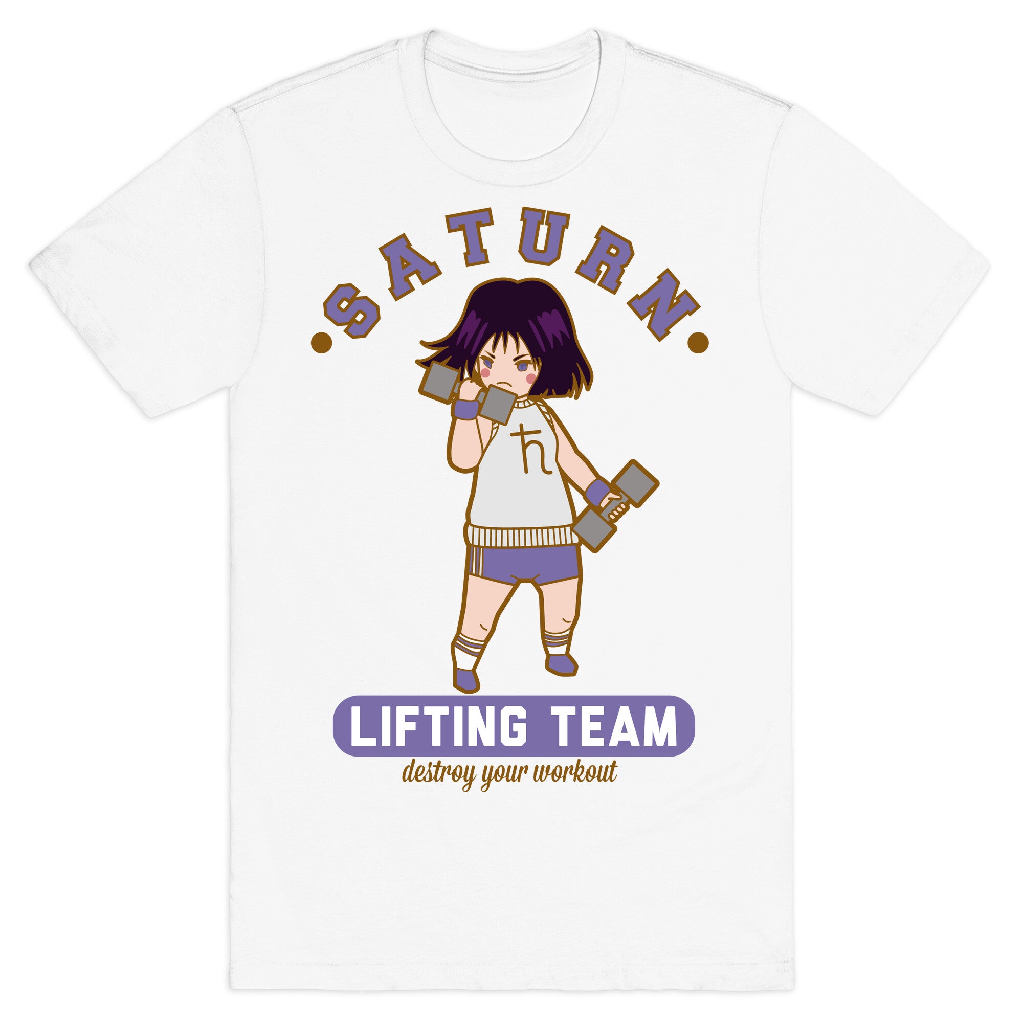 Saturn Lifting Team Parody T-Shirt