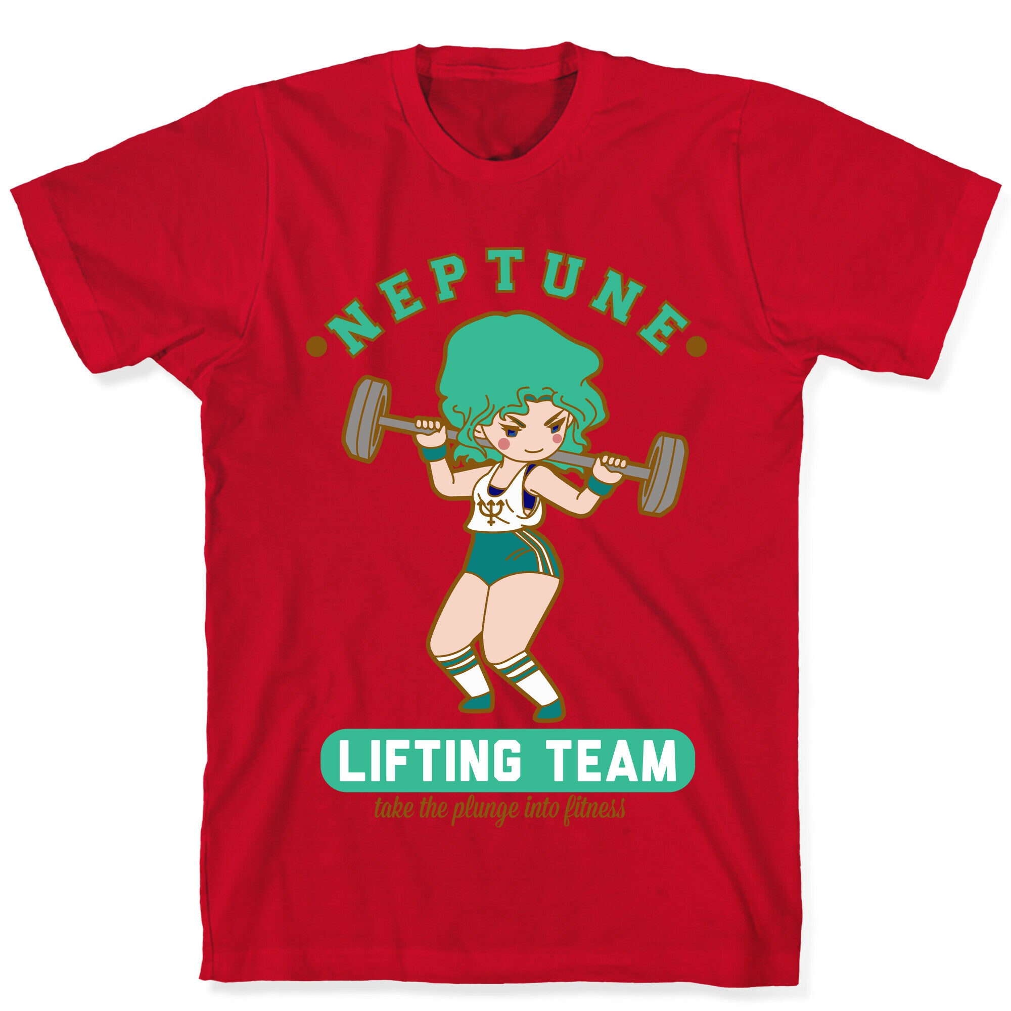 Neptune Lifting Team Parody T-Shirt