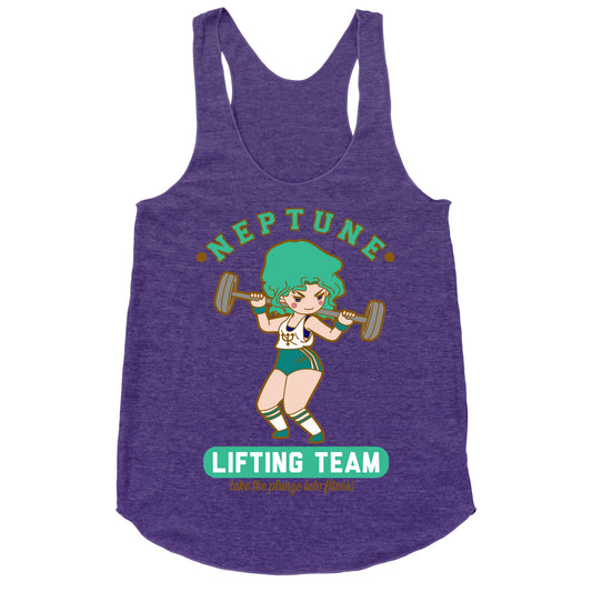 Neptune Lifting Team Parody Racerback Tank