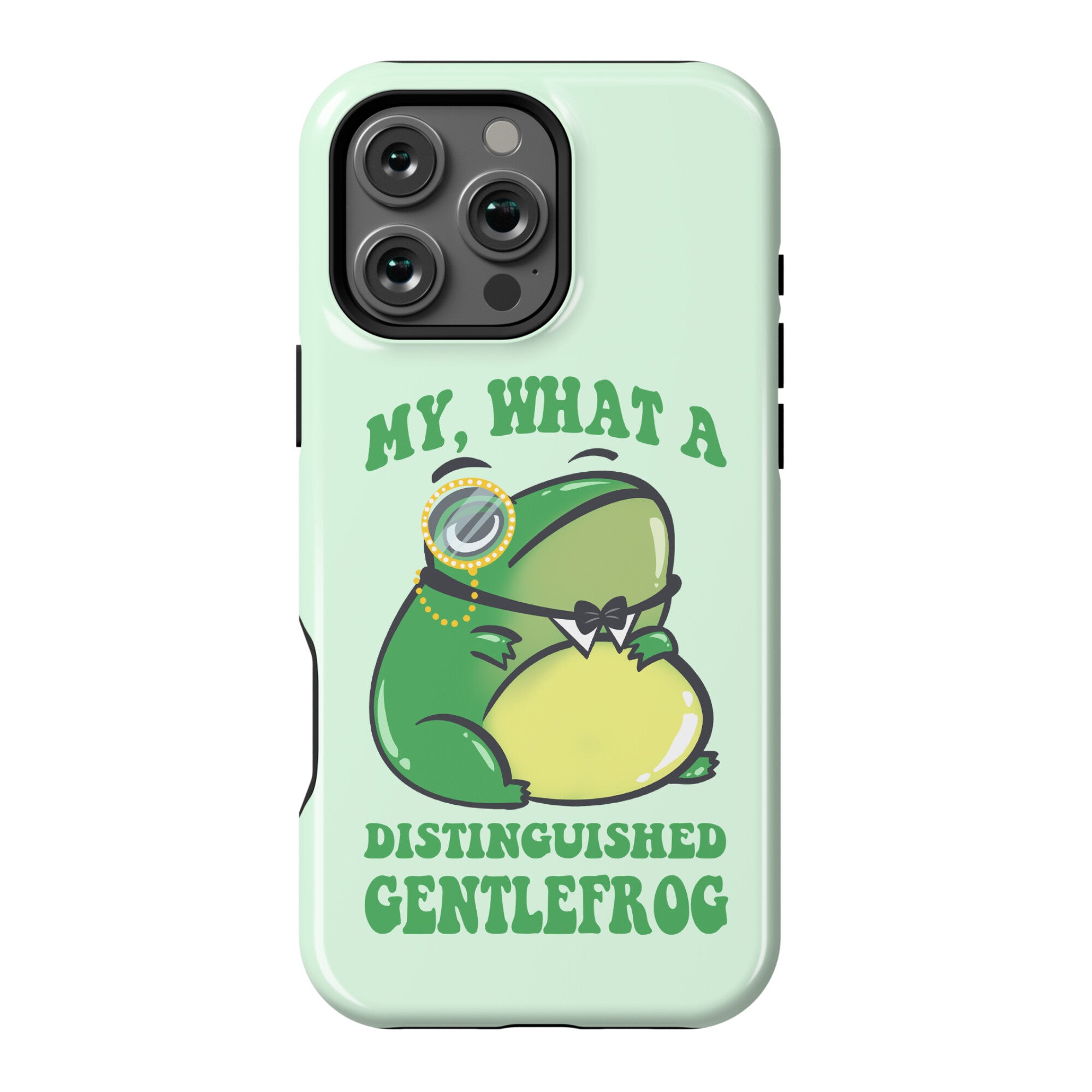 My, What A Distinguished Gentlefrog Phone Case