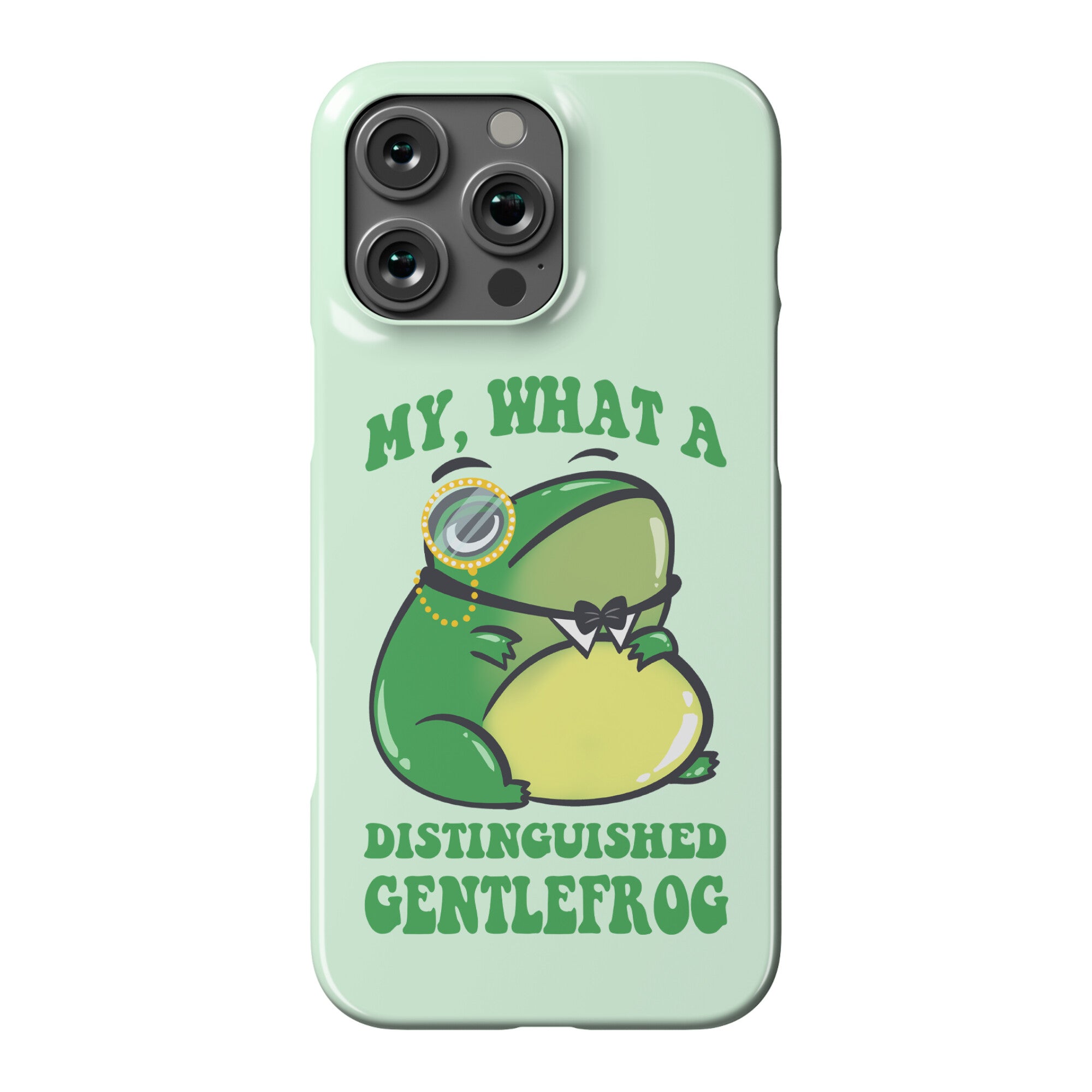 My, What A Distinguished Gentlefrog Phone Case