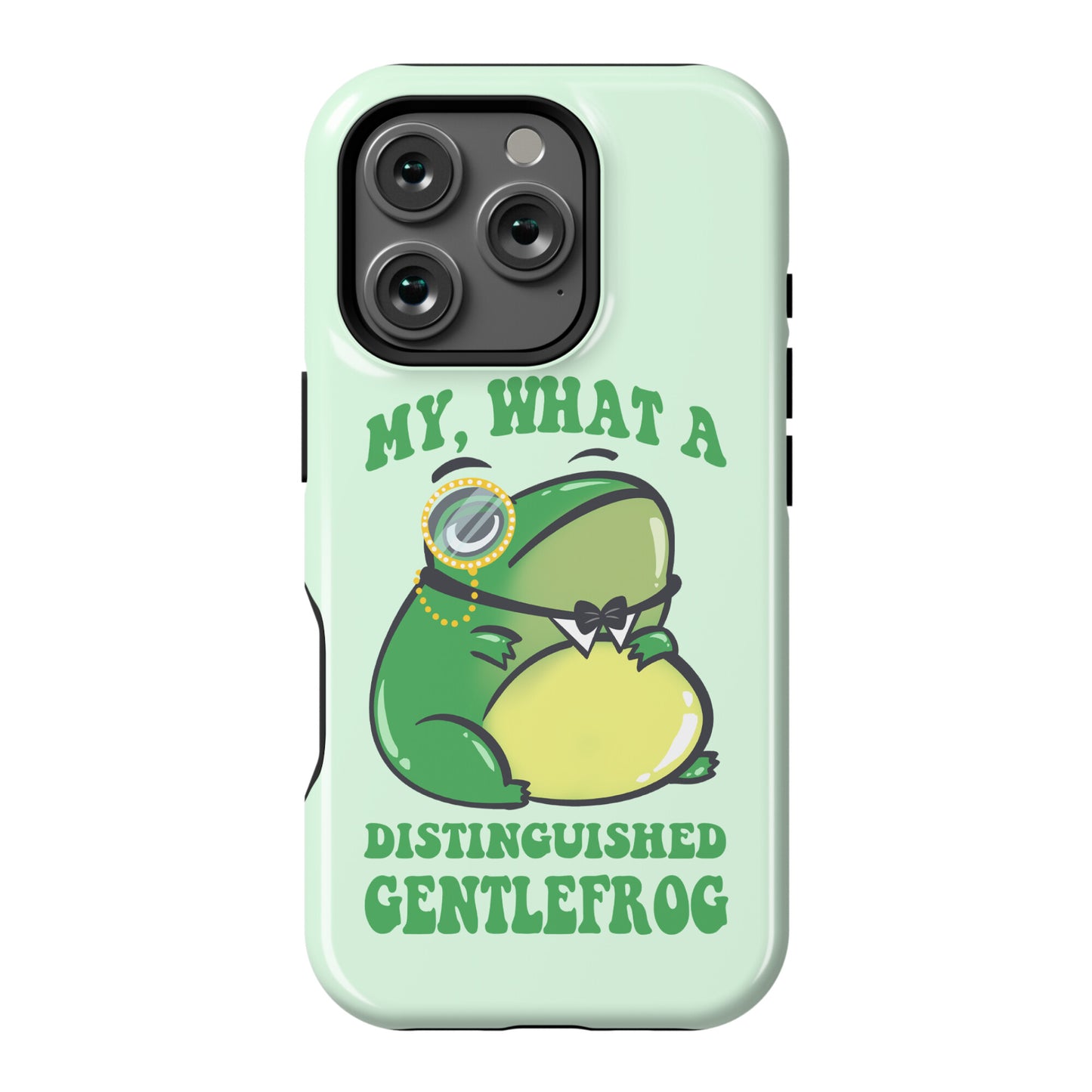 My, What A Distinguished Gentlefrog Phone Case