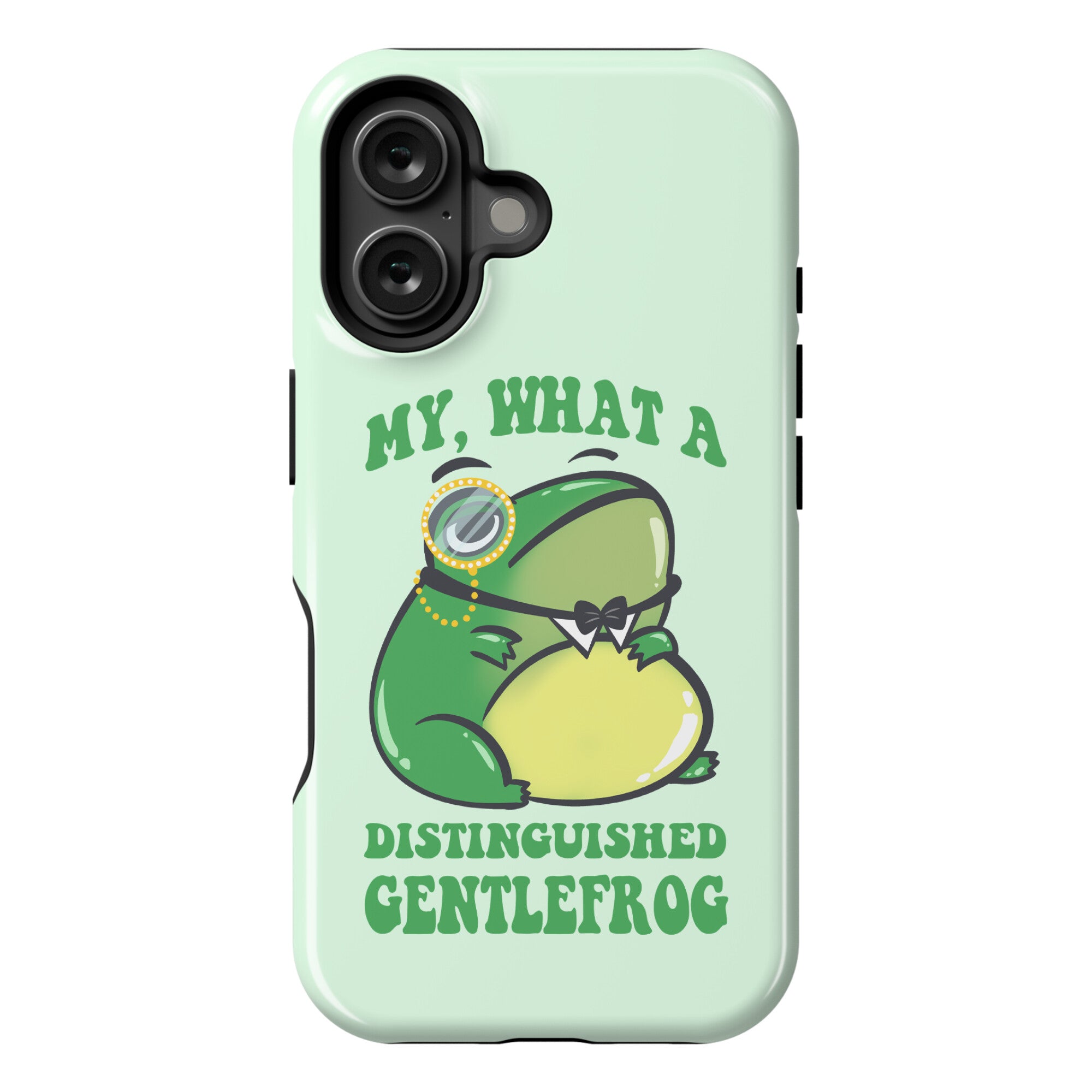 My, What A Distinguished Gentlefrog Phone Case