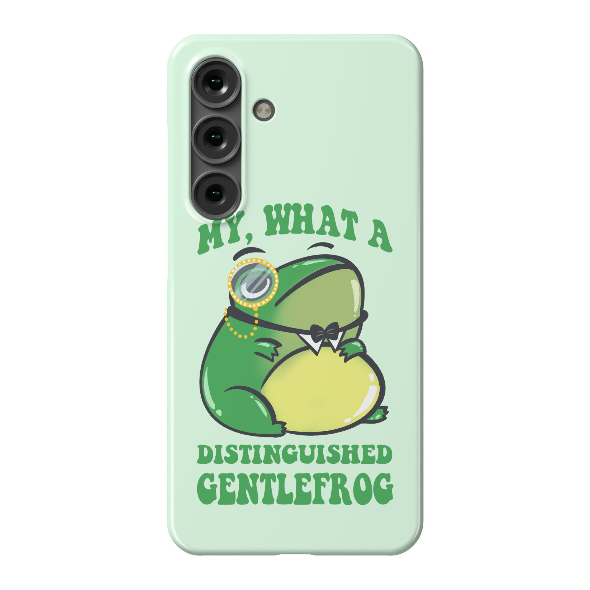 My, What A Distinguished Gentlefrog Phone Case