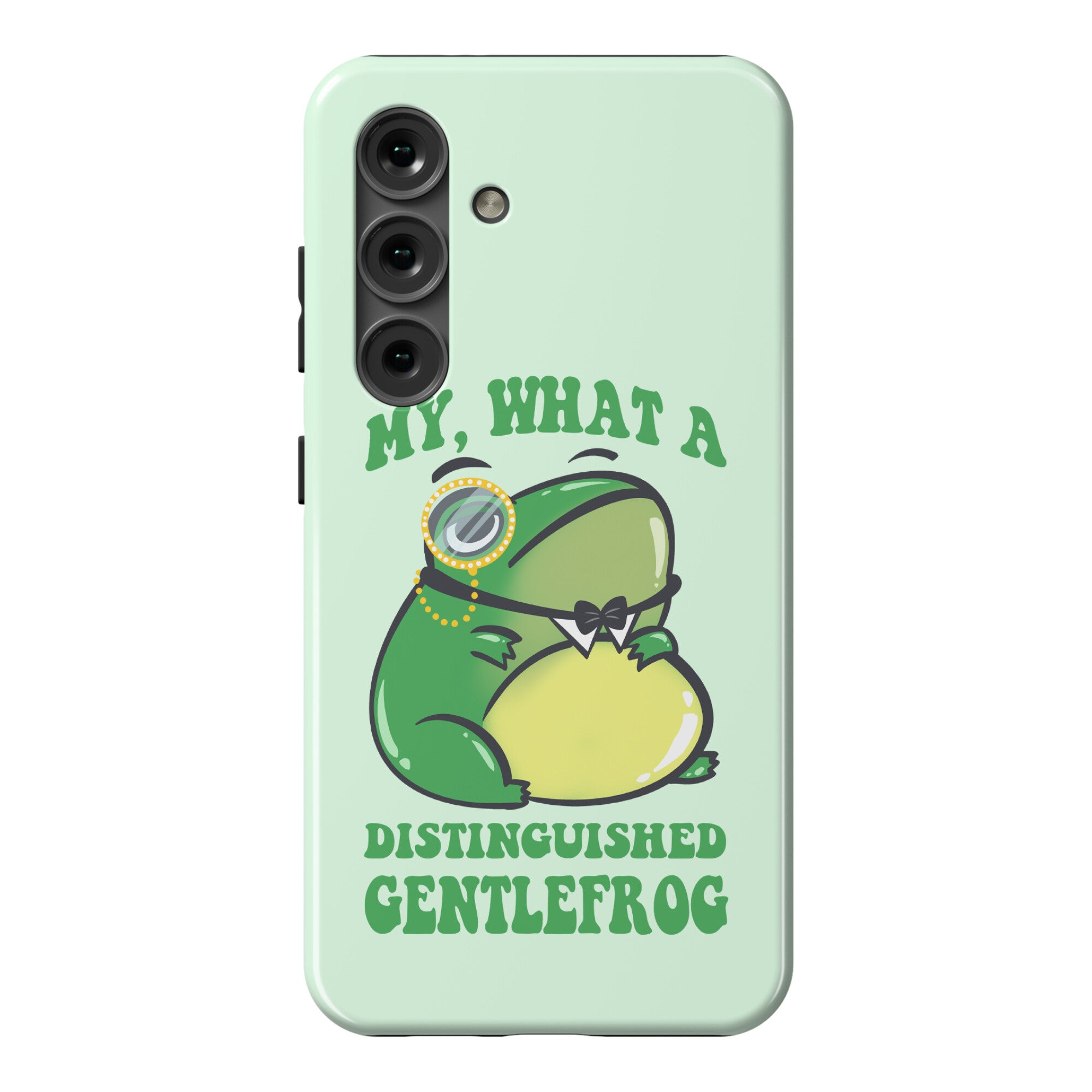 My, What A Distinguished Gentlefrog Phone Case