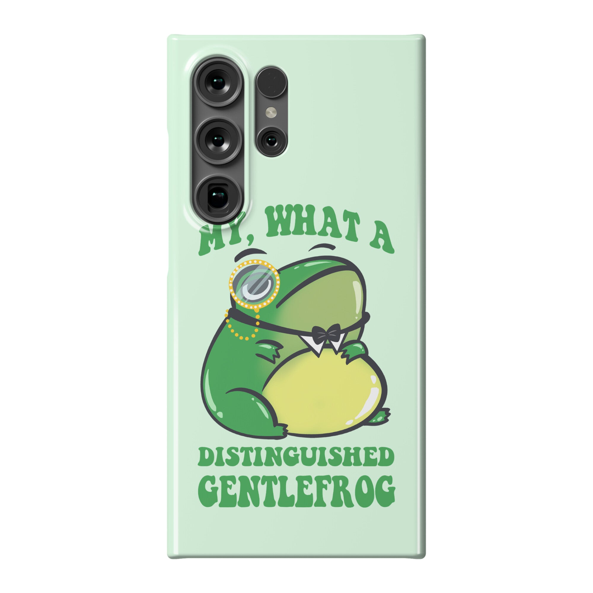 My, What A Distinguished Gentlefrog Phone Case