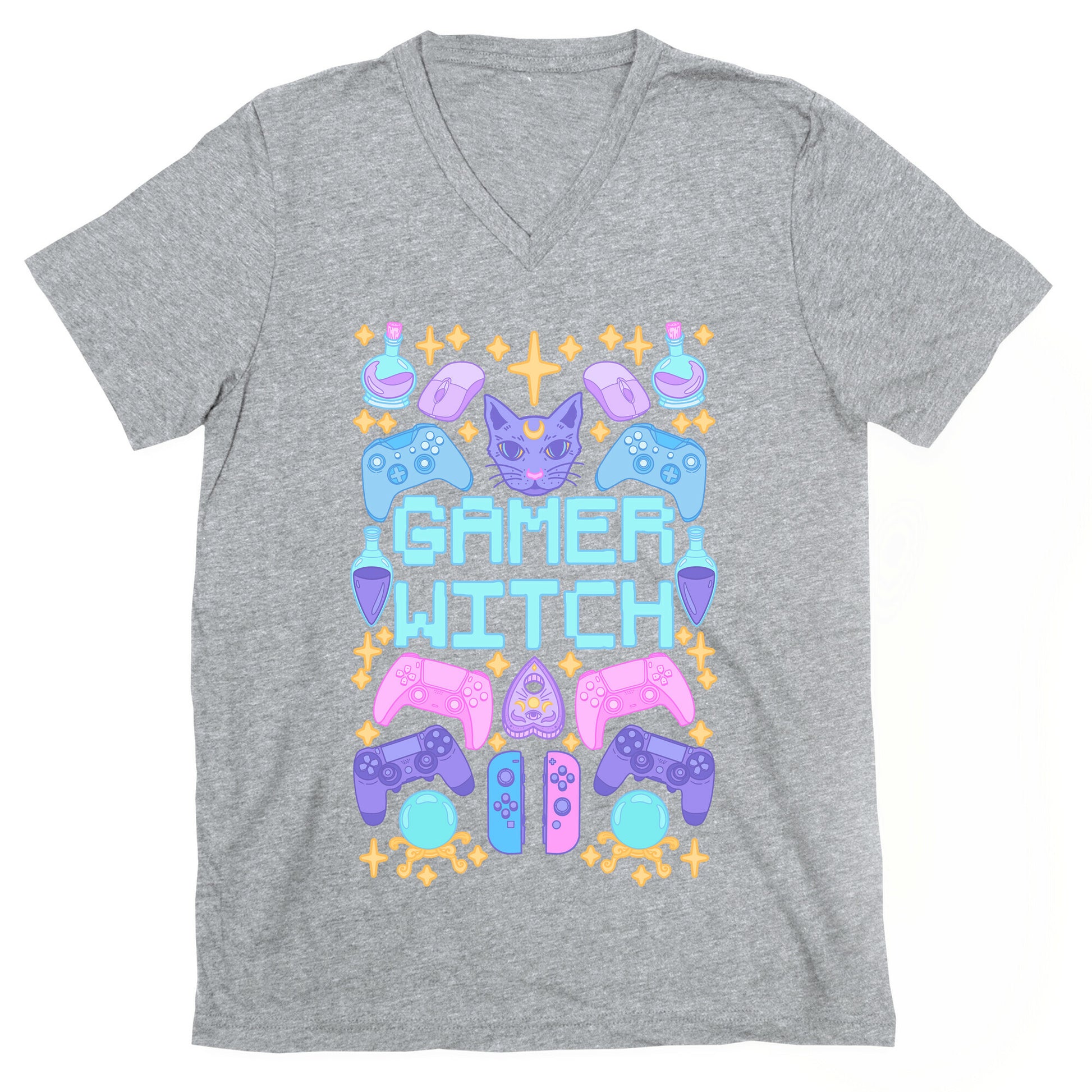 Gamer Witch V-Neck