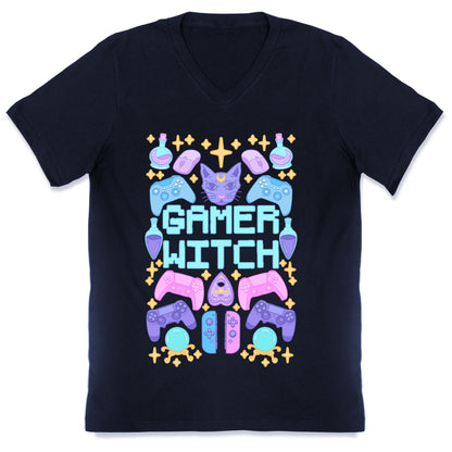 Gamer Witch V-Neck