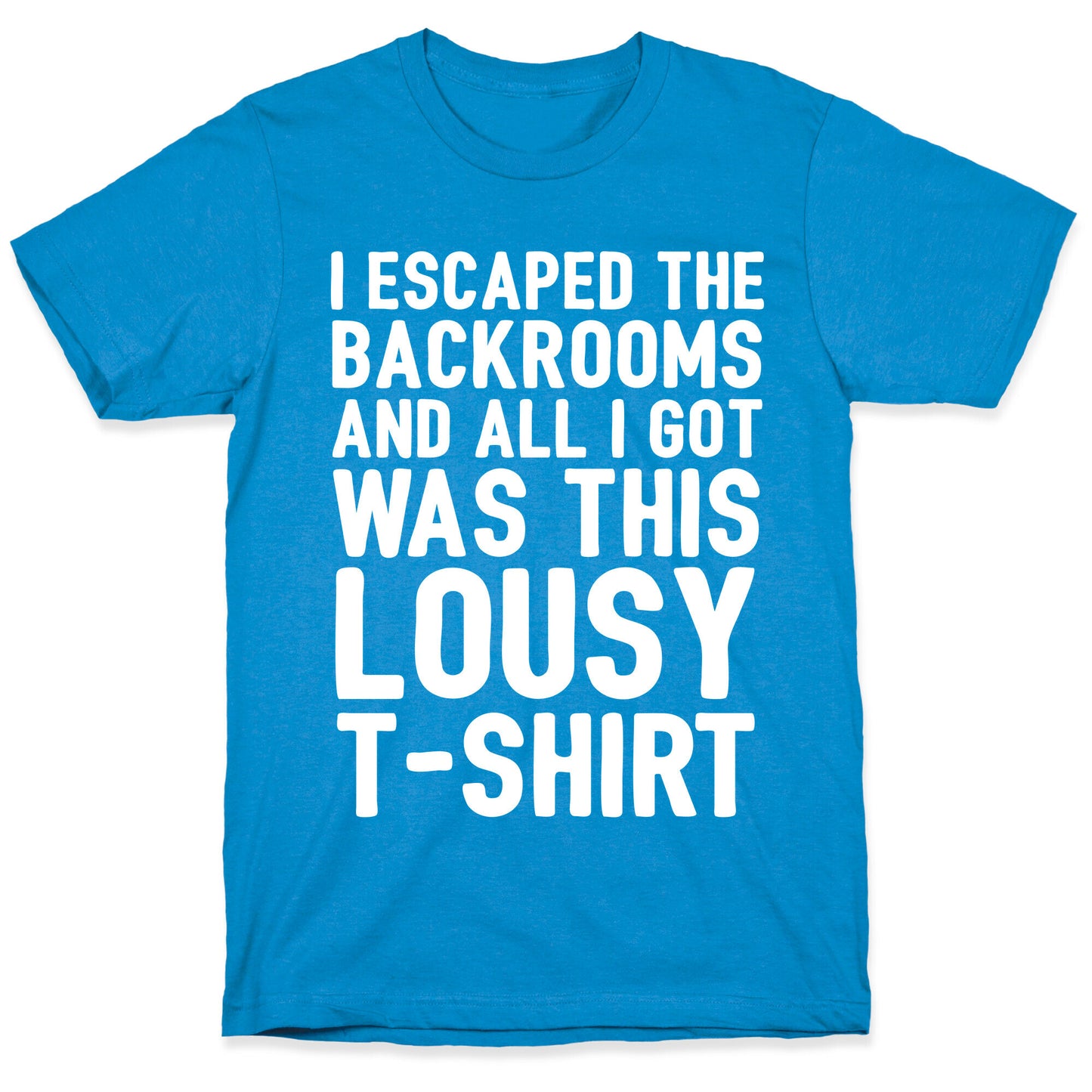 I Escaped The Backrooms And All I Got Was This Lousy T-Shirt T-Shirt