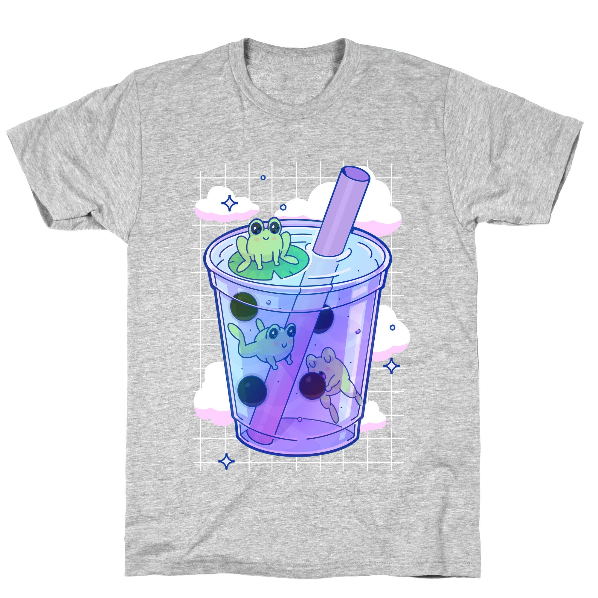 Kawaii Boba Frogs T-Shirt