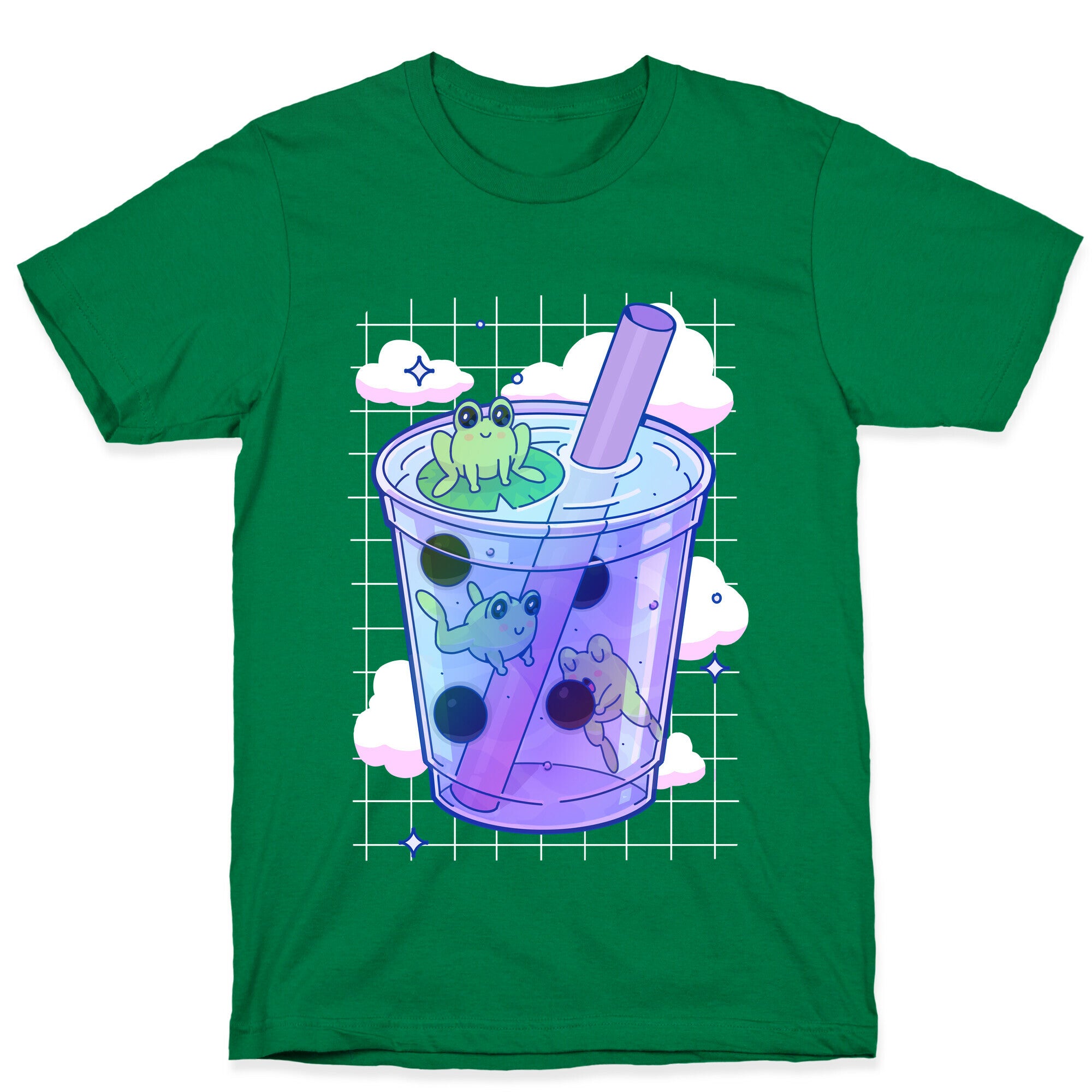 Kawaii Boba Frogs T-Shirt
