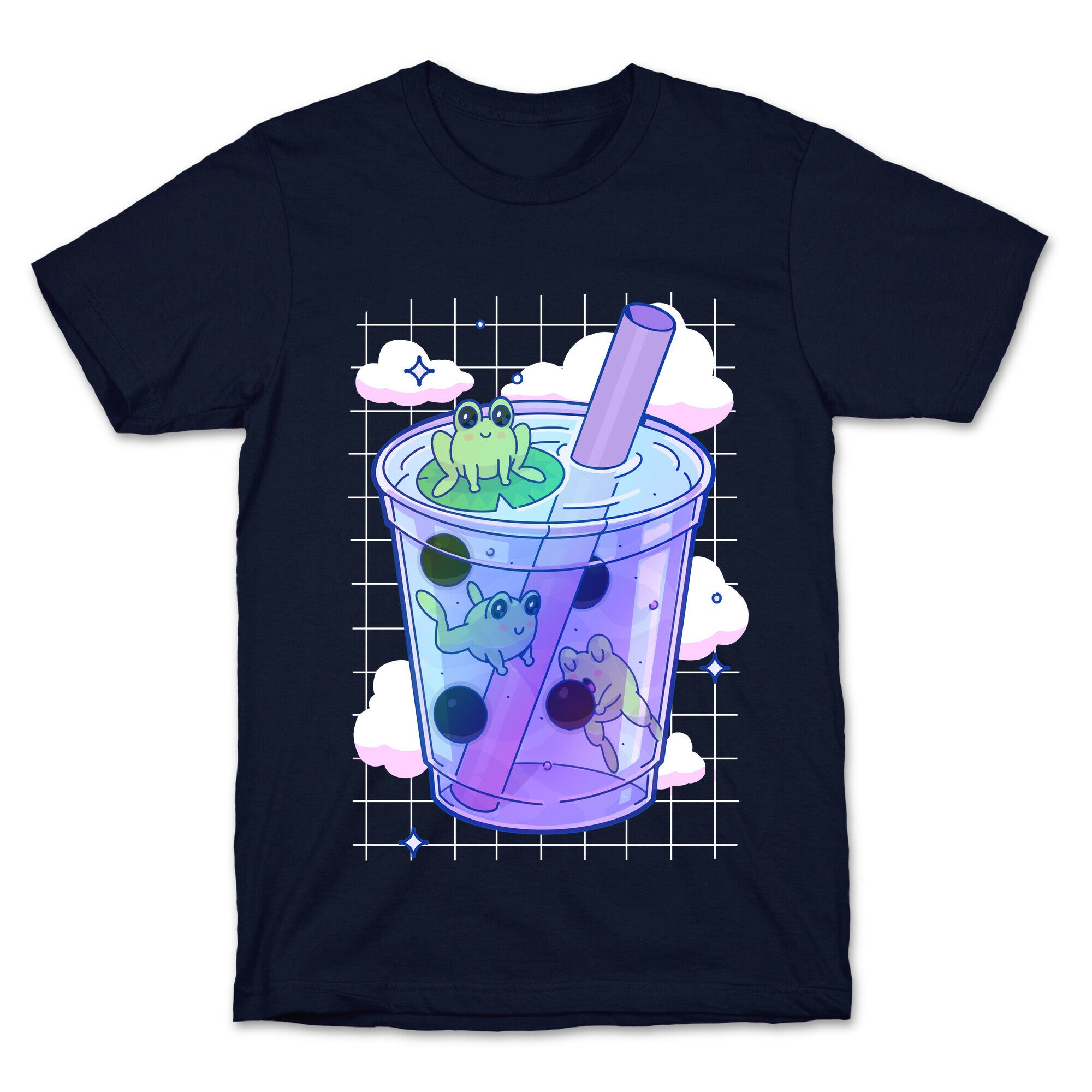 Kawaii Boba Frogs T-Shirt