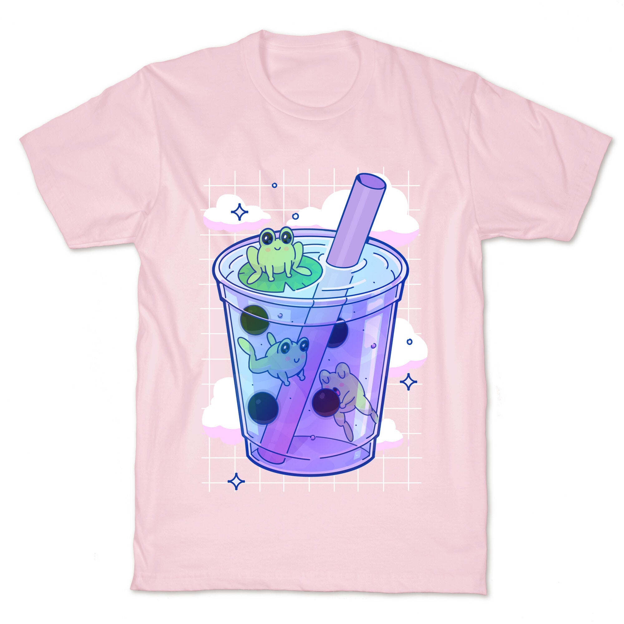 Kawaii Boba Frogs T-Shirt