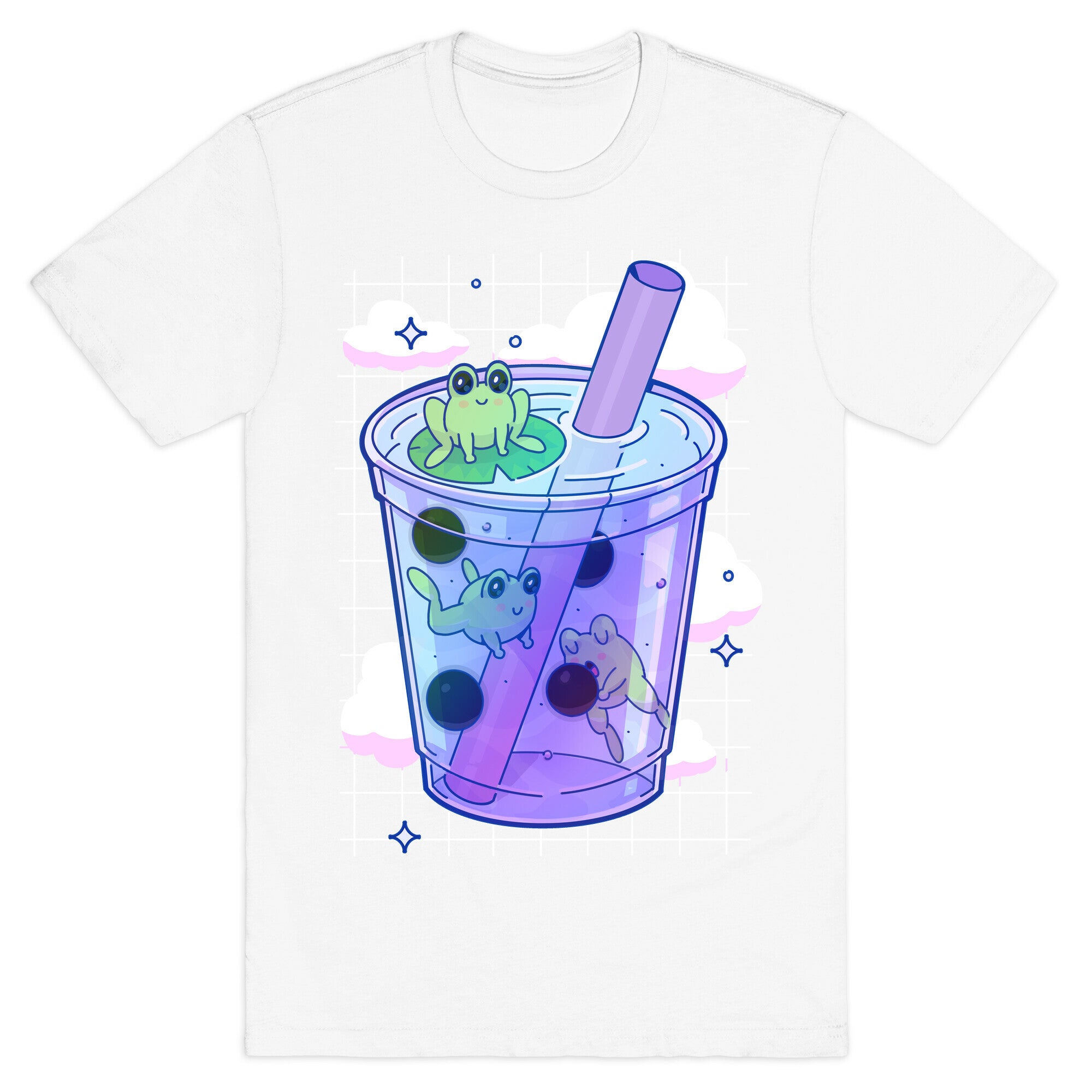 Kawaii Boba Frogs T-Shirt