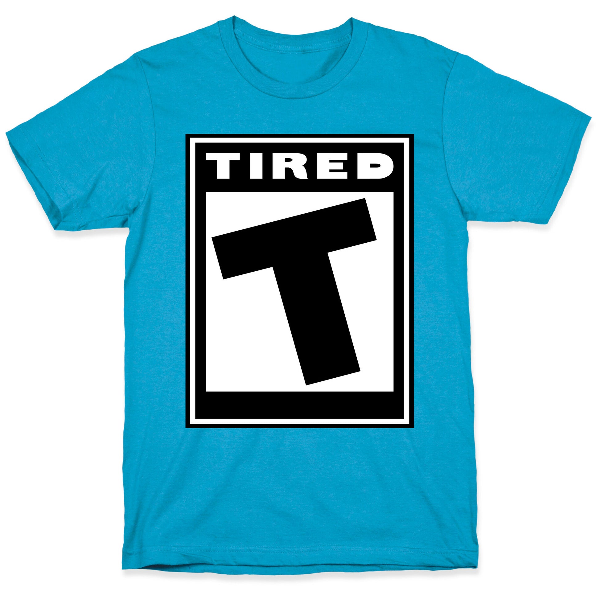 Rated T for Tired Unisex Triblend Tee