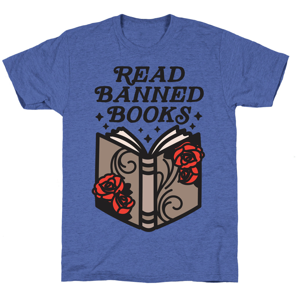 Read Banned Books Unisex Triblend Tee