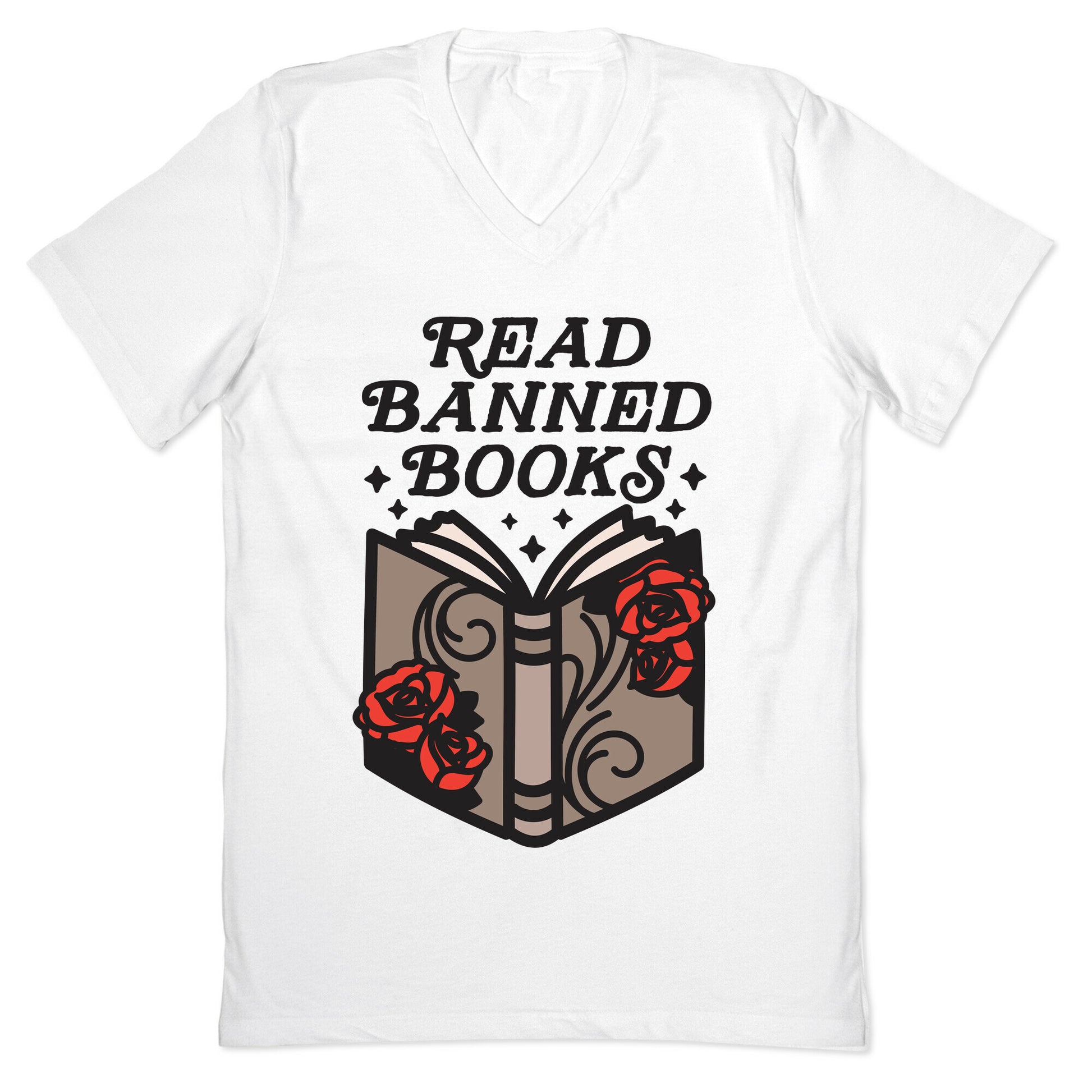 Read Banned Books V-Neck