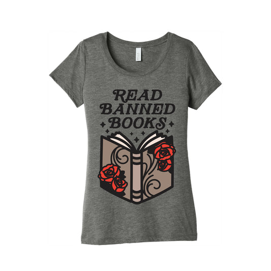 Read Banned Books Women's Triblend Tee