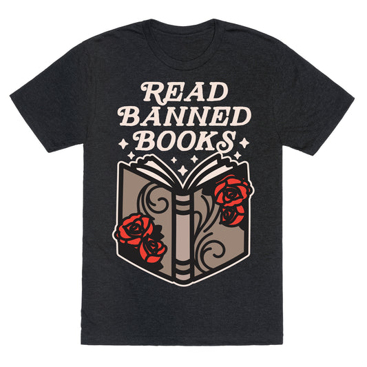 Read Banned Books Unisex Triblend Tee