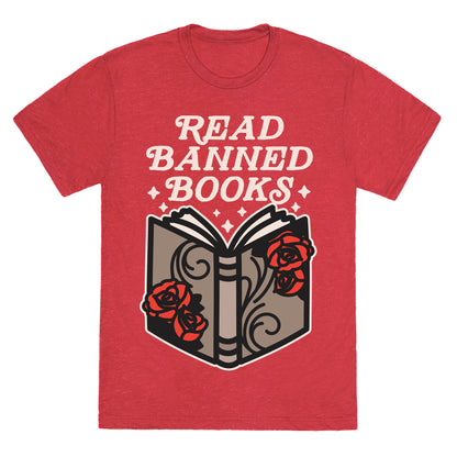 Read Banned Books Unisex Triblend Tee
