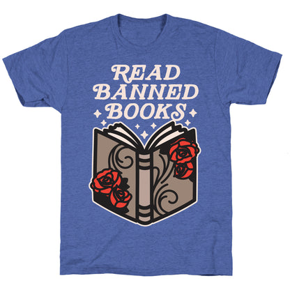 Read Banned Books Unisex Triblend Tee