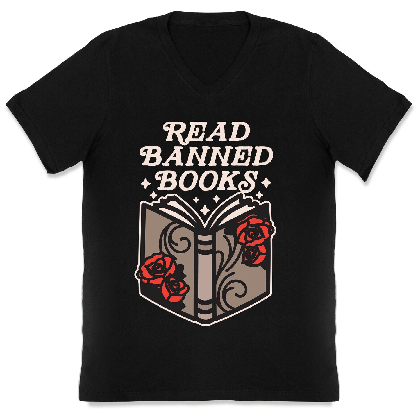 Read Banned Books V-Neck