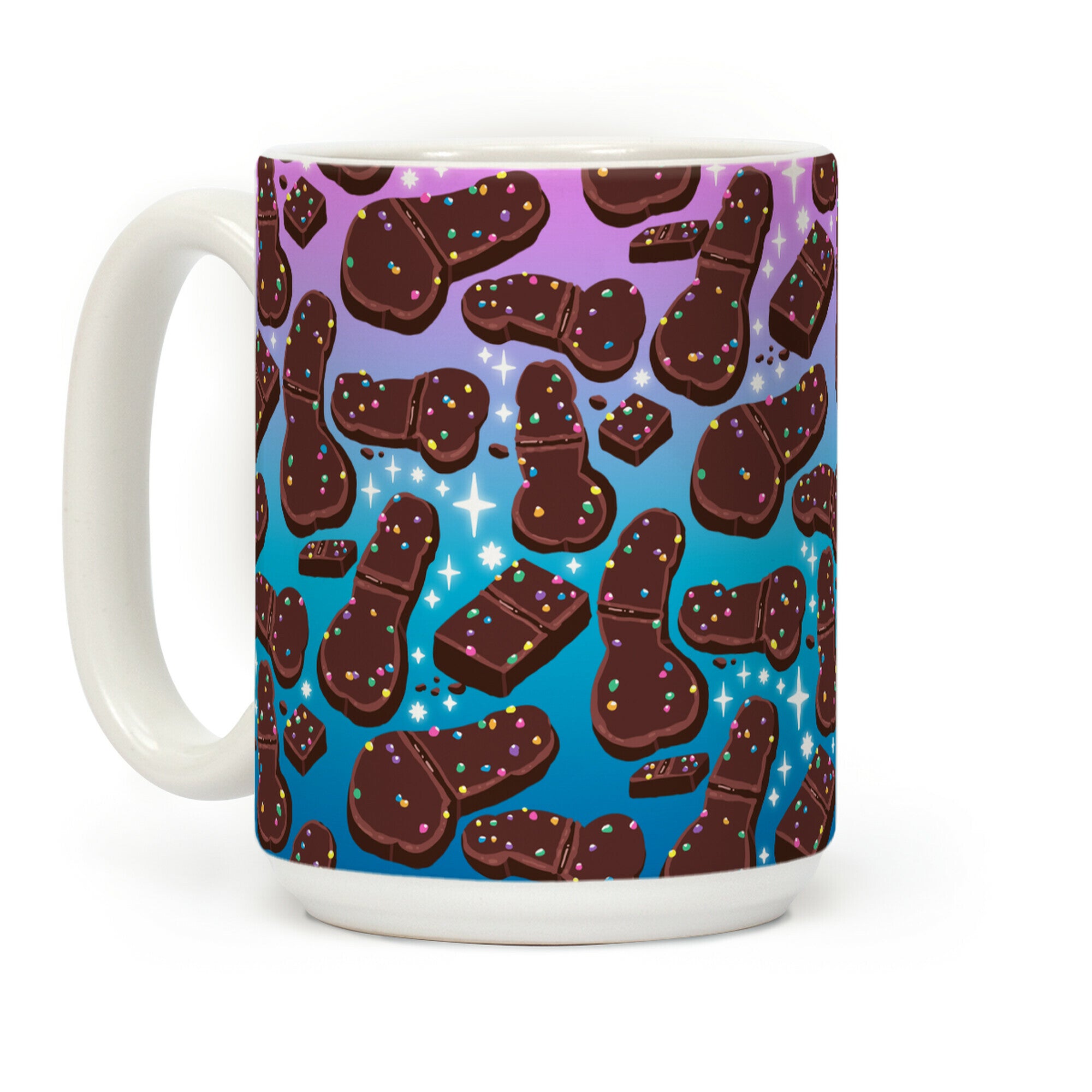 Space Brownie Peens Coffee Mug