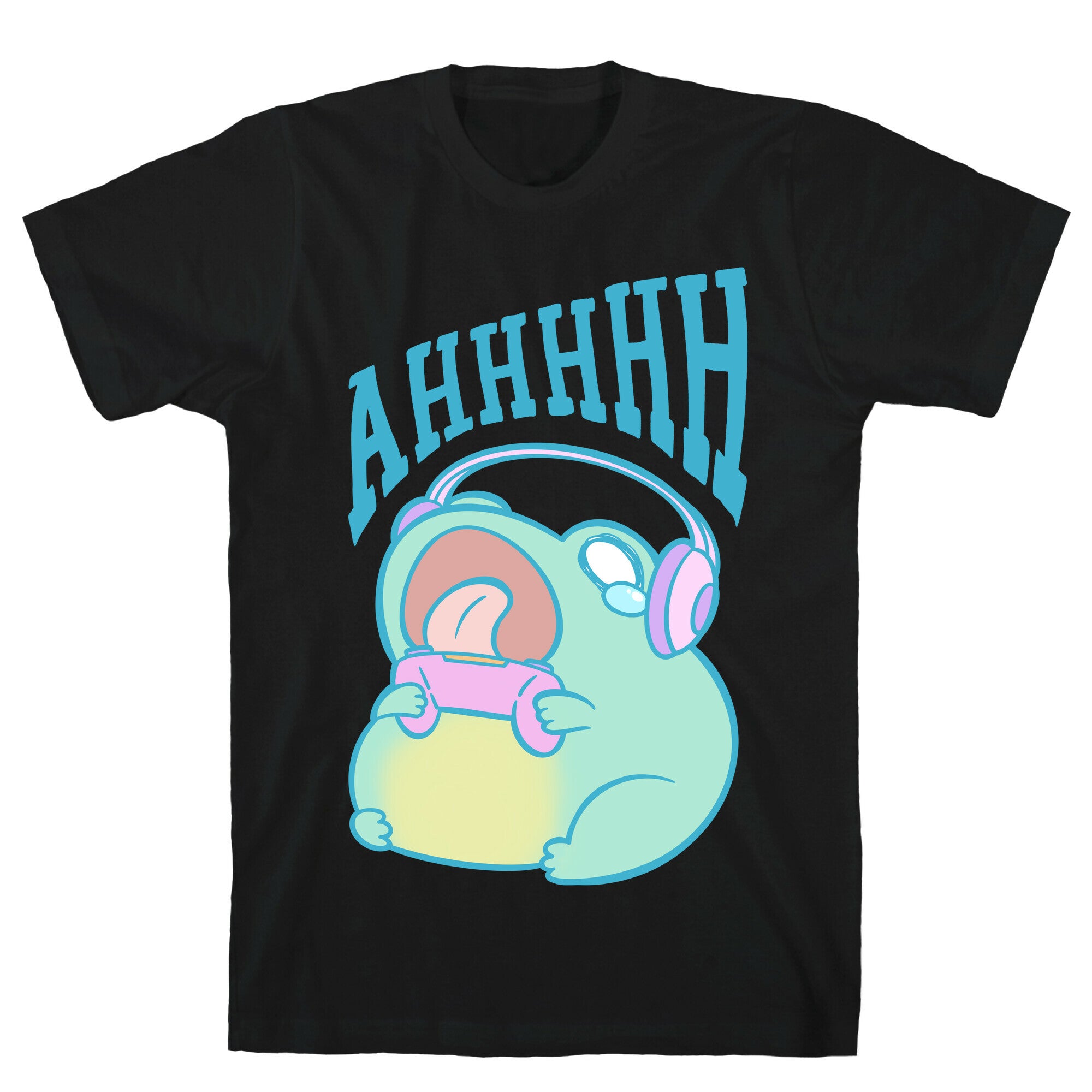 Gamer Frog Scream T-Shirt