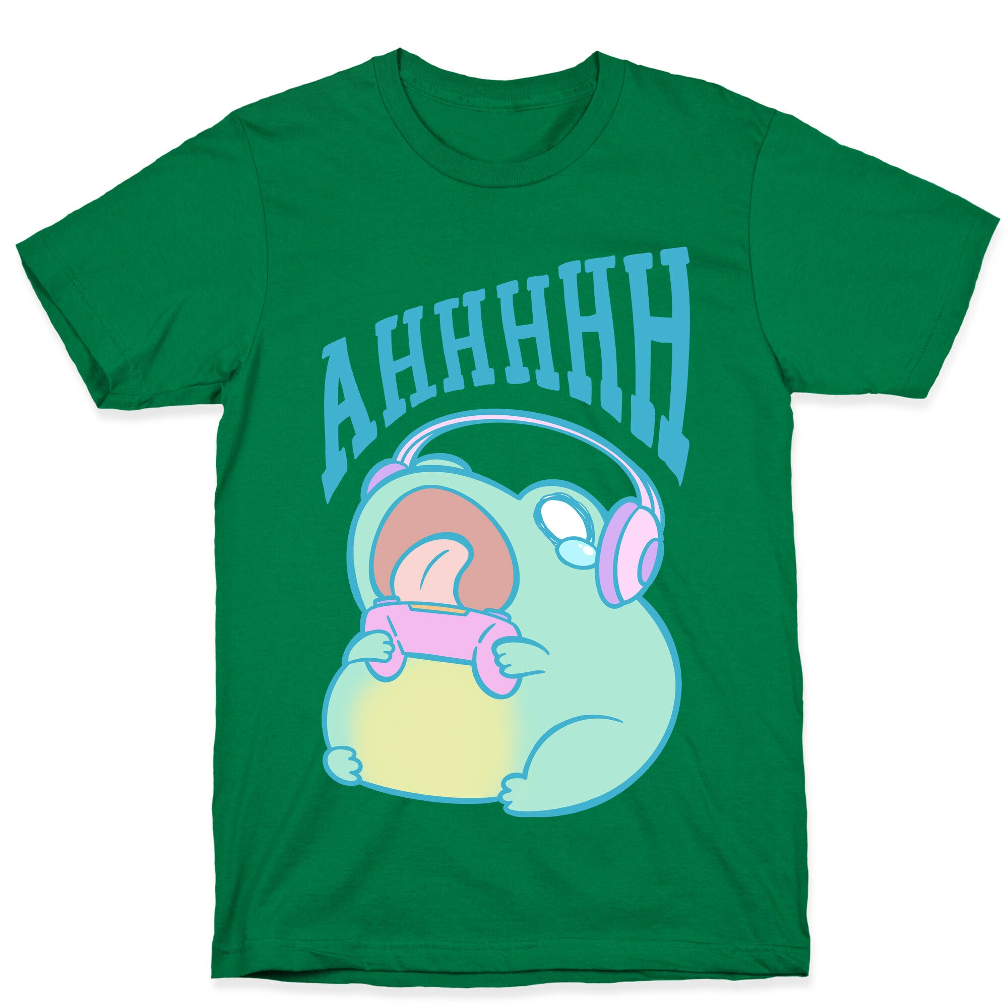 Gamer Frog Scream T-Shirt