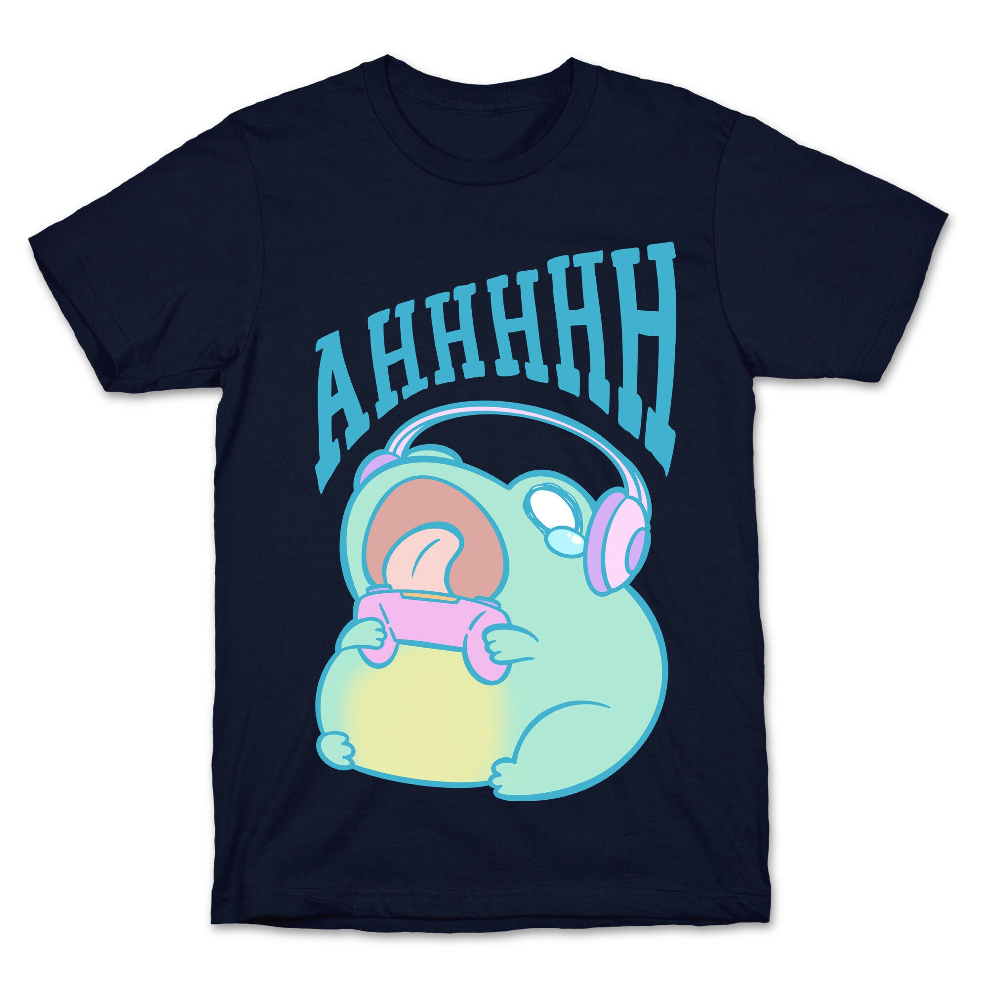 Gamer Frog Scream T-Shirt